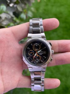 Seiko Chronograph & Alarm Men’s Watch